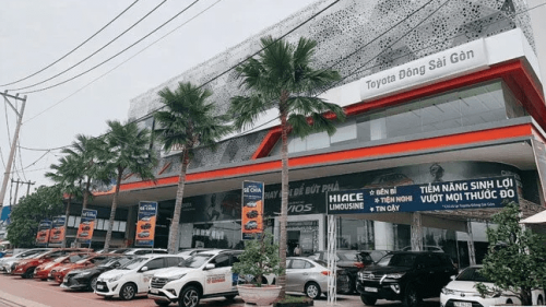 HCM: Đại lí Toyota Đông Sài Gòn